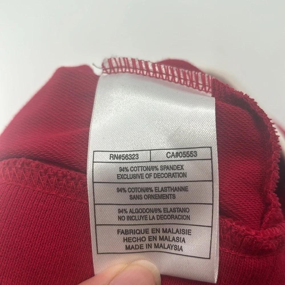 UEC Nike red zipper hoodie size XS